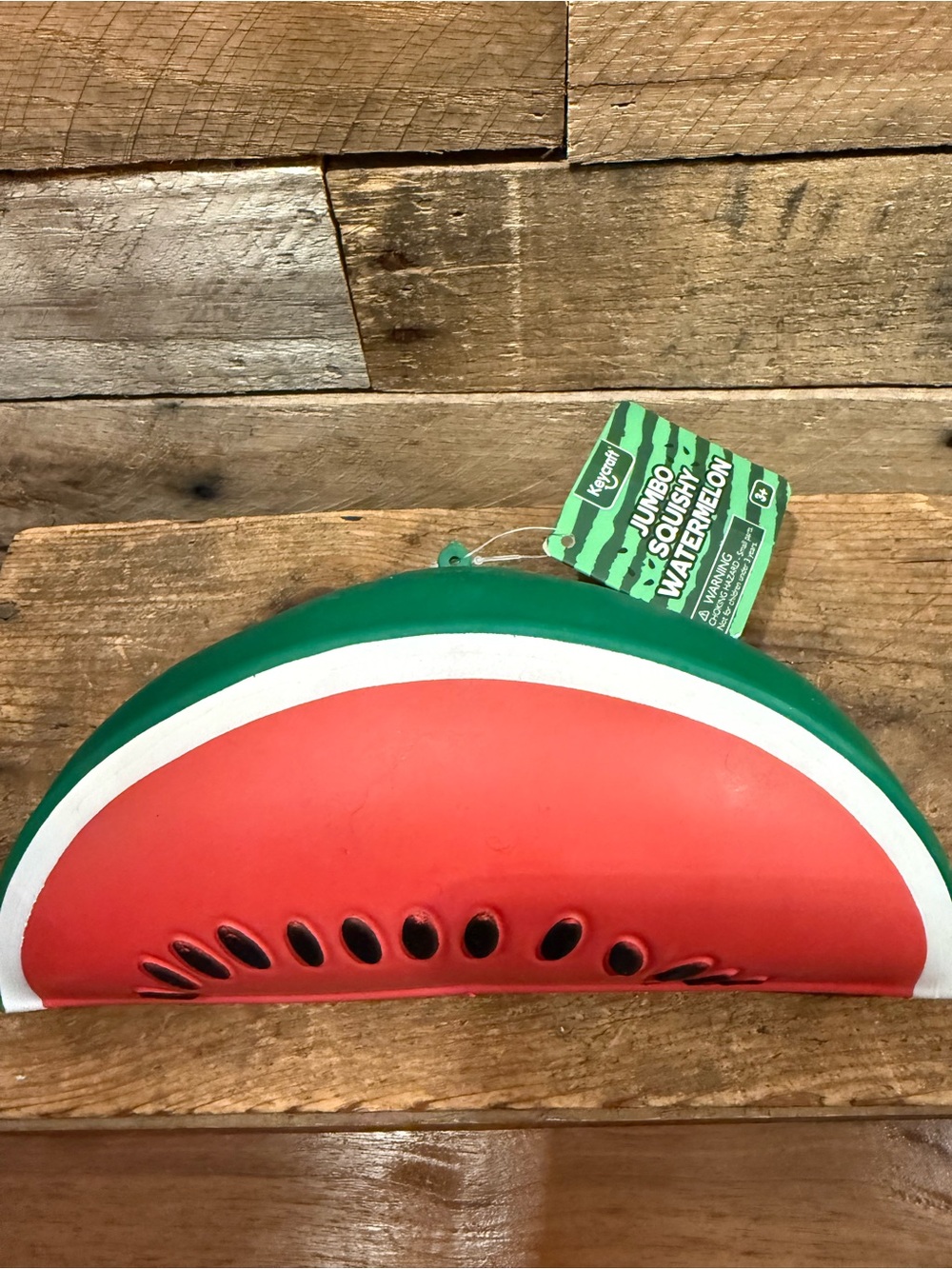 Craft Jumbo Squish Watermelon Toy - Red, Green, White
